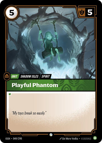 Image for Playful Phantom (049/298) (Origins) - Riftbound: League of Legends Trading Card Game