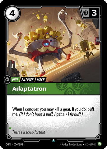 Image for Adaptatron (056/298) (Origins) - Riftbound: League of Legends Trading Card Game