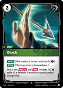 Image for Block (057/298) (Origins) - Riftbound: League of Legends Trading Card Game