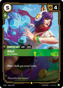 Image for Ahri - Alluring (Alternate Art) (066a/298) (Origins) - Riftbound: League of Legends Trading Card Game