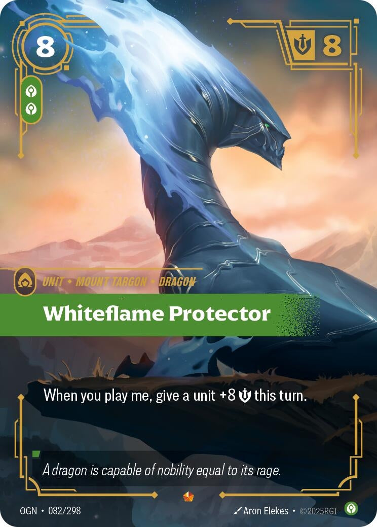 Image for Whiteflame Protector (082/298) (Origins) - Riftbound: League of Legends Trading Card Game