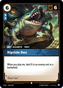 Image for Riptide Rex (092/298) (Origins) - Riftbound: League of Legends Trading Card Game