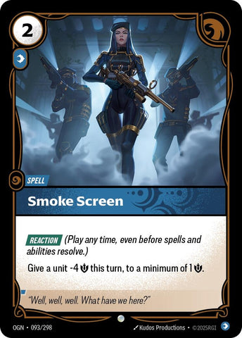 Image for Smoke Screen (093/298) (Origins) - Riftbound: League of Legends Trading Card Game