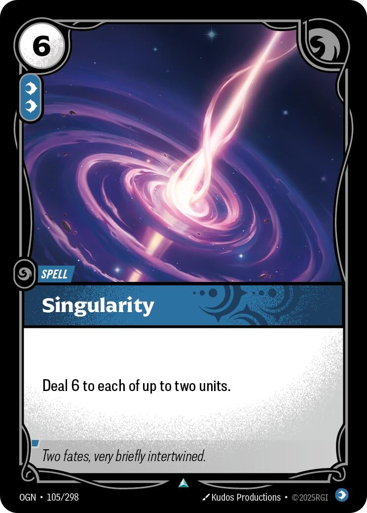 Image for Singularity (105/298) (Origins) - Riftbound: League of Legends Trading Card Game
