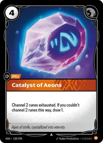Image for Catalyst of Aeons (138/298) (Origins) - Riftbound: League of Legends Trading Card Game