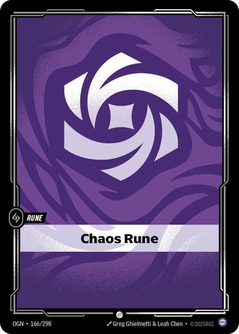 Image for Chaos Rune (166/298) (Origins) - Riftbound: League of Legends Trading Card Game