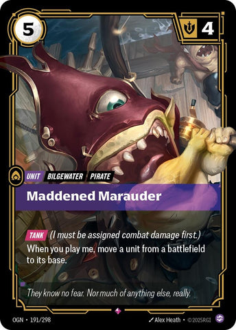 Image for Maddened Marauder (191/298) (Origins) - Riftbound: League of Legends Trading Card Game