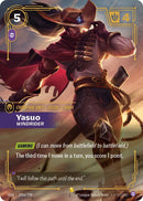 Image for Yasuo - Windrider (Alternate Art) (205a/298) (Origins) - Riftbound: League of Legends Trading Card Game