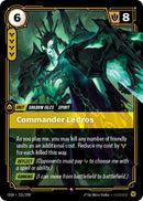 Image for Commander Ledros (231/298) (Origins) - Riftbound: League of Legends Trading Card Game