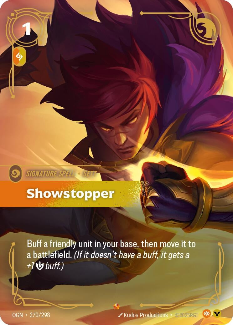 Image for Showstopper (270/298) (Origins) - Riftbound: League of Legends Trading Card Game