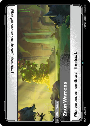Image for Zaun Warrens (298/298) (Origins) - Riftbound: League of Legends Trading Card Game