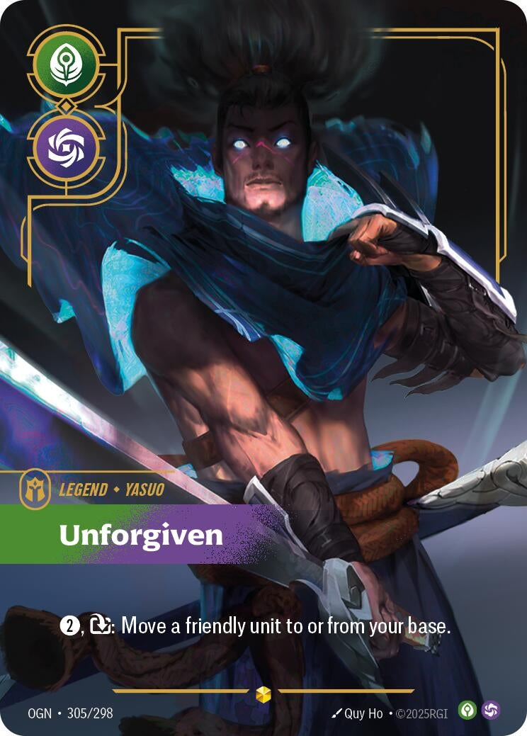 Yasuo - Unforgiven (Overnumbered) (305/298) (Origins)