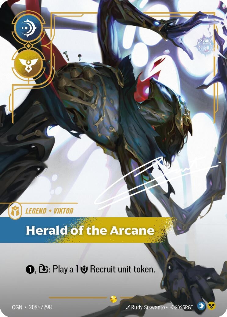 Image for Viktor - Herald of the Arcane (Alternate Art) (308*/298) (Origins) - Riftbound: League of Legends Trading Card Game