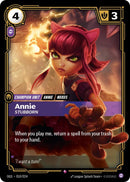Image for Annie - Stubborn (010/024) (Origins: Proving Grounds) - Riftbound: League of Legends Trading Card Game