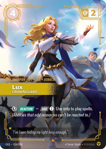 Lux - Crownguard (014/024) (Origins: Proving Grounds)