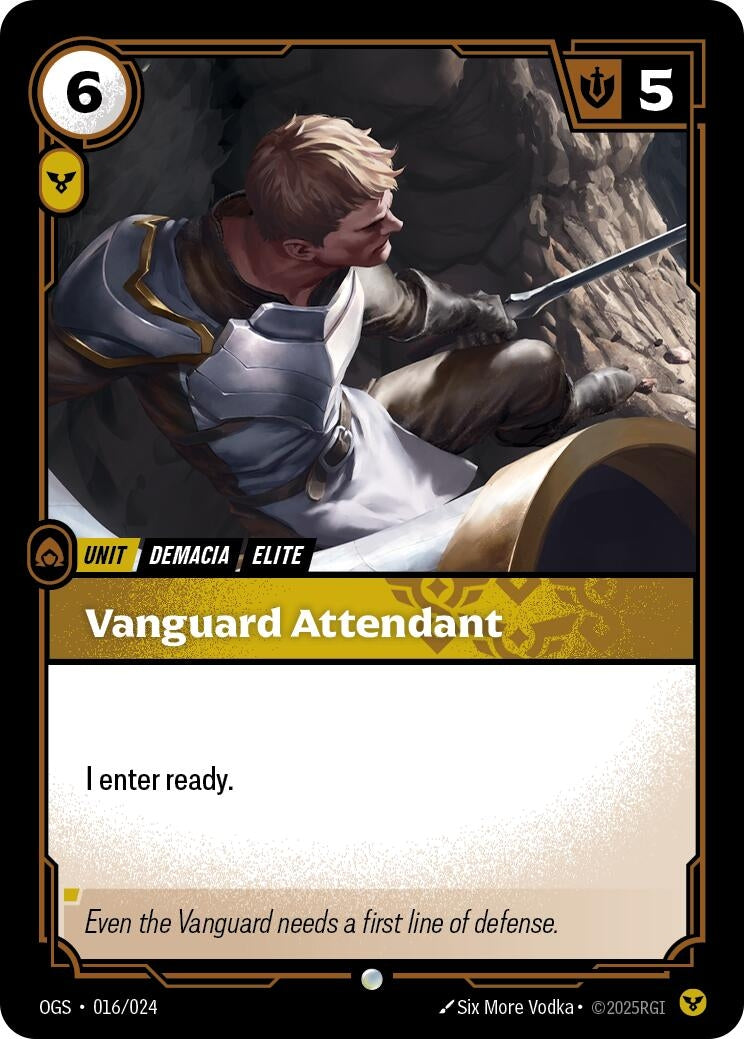 Image for Vanguard Attendant (016/024) (Origins: Proving Grounds) - Riftbound: League of Legends Trading Card Game