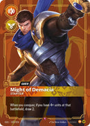 Image for Garen - Might of Demacia (Starter) (023/024) (Origins: Proving Grounds) - Riftbound: League of Legends Trading Card Game