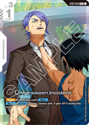 Image for Unforeseen Incident (C+) (ST01-014) (Starter Deck 05: Iron Bloom) - Gundam Card Game
