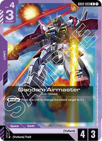 Image for Gundam Airmaster (GD02-059) (Dual Impact) - Gundam Card Game