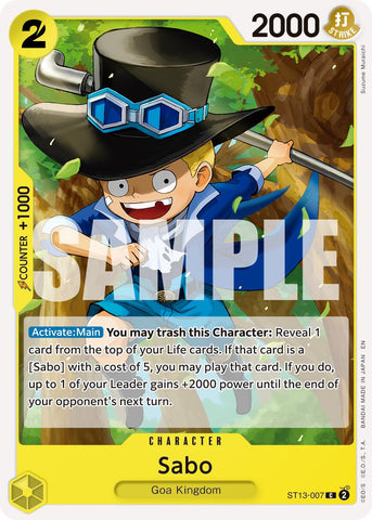 Sabo (ST13-007) (Reprint) [Premium Booster -The Best- Vol. 2]