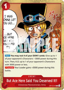 But Ace Here Said You Deserved It!! [Carrying On His Will]