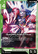 Image for Gundam AGE-1 Titus (GD02-027) (GD02-027) (Dual Impact) - Gundam Card Game
