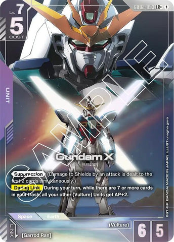 Image for Gundam X (LR+) (GD02-053) (Dual Impact) - Gundam Card Game