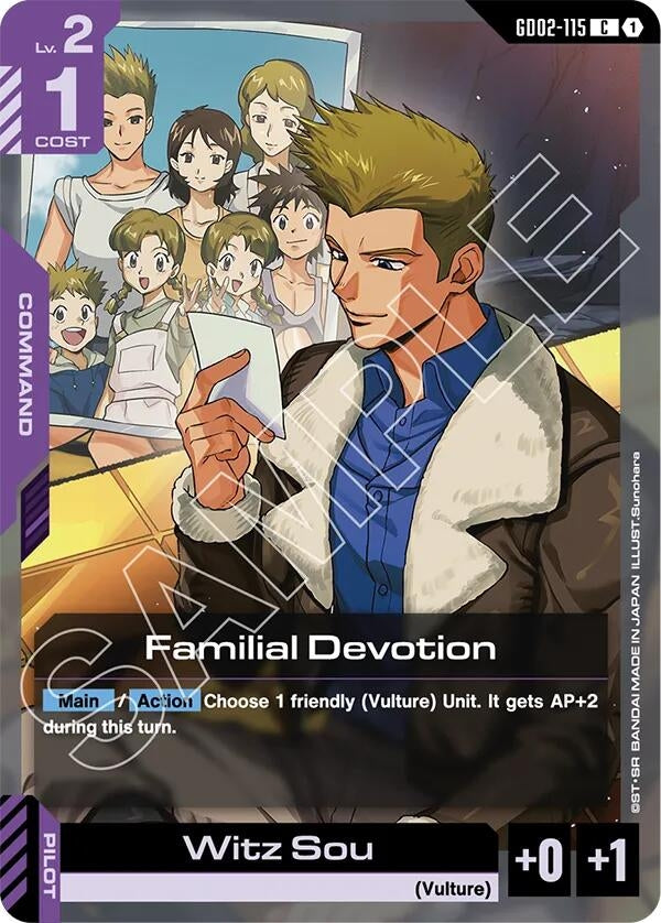 Image for Familial Devotion (GD02-115) (Dual Impact) - Gundam Card Game