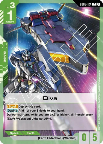 Image for Diva (GD02-124) (Dual Impact) - Gundam Card Game