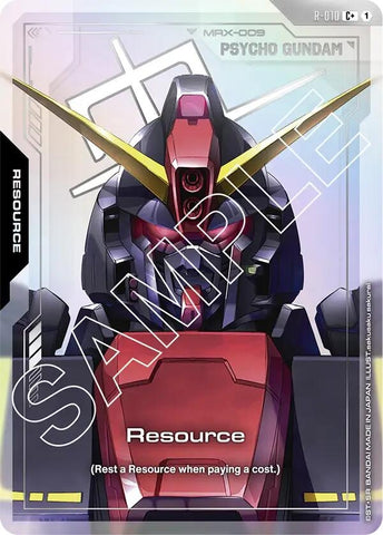 Image for Resource (R-010) (C+) (R-010) (Dual Impact) - Gundam Card Game