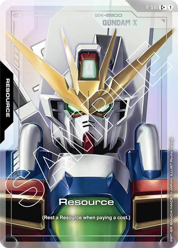 Image for Resource (R-016) (C+) (R-016) (Dual Impact) - Gundam Card Game