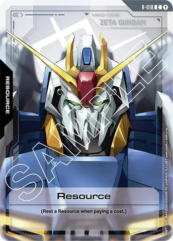Image for Resource (R-018) (R-018) (Dual Impact) - Gundam Card Game