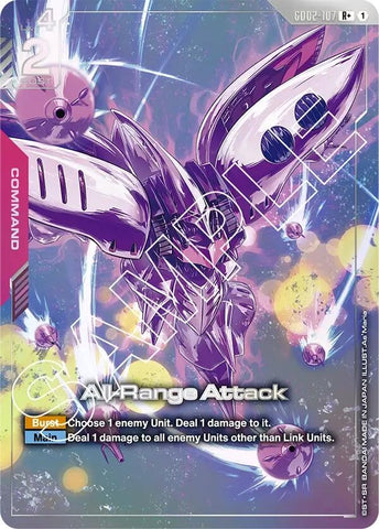 Image for All-Range Attack (R+) (GD02-107) (Dual Impact) - Gundam Card Game