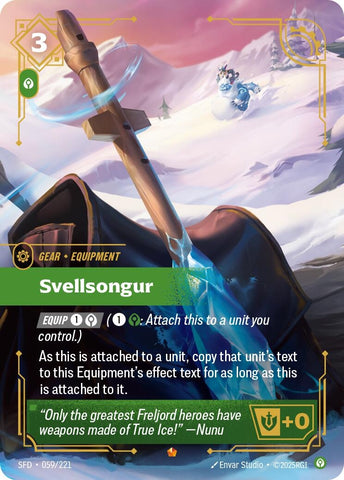 Image for Svellsongur (059/221) (Spiritforged) - Riftbound: League of Legends Trading Card Game