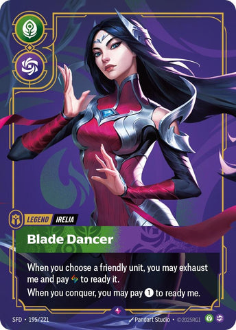 Image for Irelia - Blade Dancer (195/221) (Spiritforged) - Riftbound: League of Legends Trading Card Game
