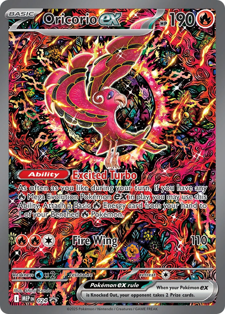 Oricorio ex (024) [Mega Evolution Promo]