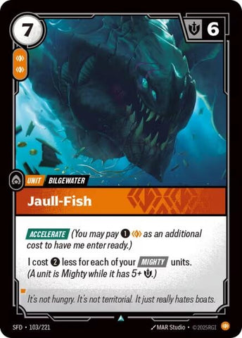 Image for Jaull-Fish (103/221) (Spiritforged) - Riftbound: League of Legends Trading Card Game