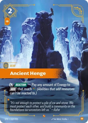 Image for Ancient Henge (117/221) (Spiritforged) - Riftbound: League of Legends Trading Card Game