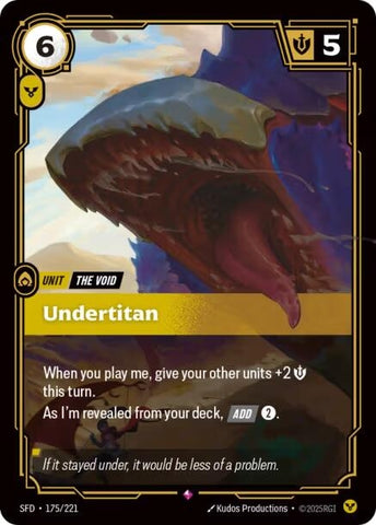 Image for Undertitan (175/221) (Spiritforged) - Riftbound: League of Legends Trading Card Game