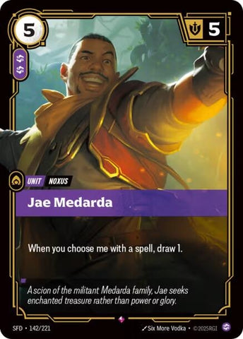 Image for Jae Medarda (142/221) (Spiritforged) - Riftbound: League of Legends Trading Card Game