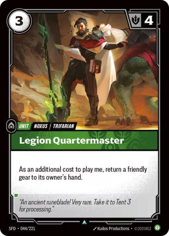 Image for Legion Quartermaster (044/221) (Spiritforged) - Riftbound: League of Legends Trading Card Game