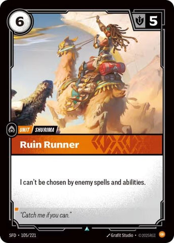 Image for Ruin Runner (105/221) (Spiritforged) - Riftbound: League of Legends Trading Card Game