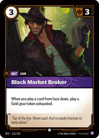 Black Market Broker (121/221) (Spiritforged)