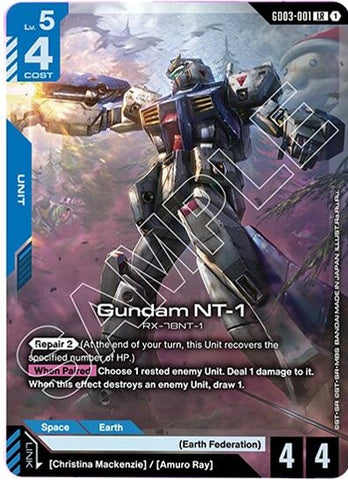 Image for Gundam NT-1 (GD03-001) (Steel Requiem) - Gundam Card Game