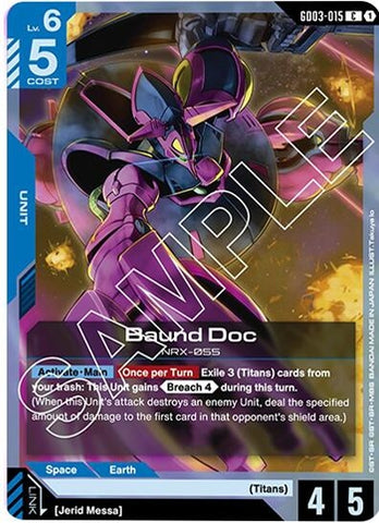 Image for Baund Doc (GD03-015) (Steel Requiem) - Gundam Card Game