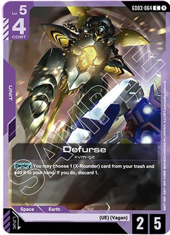Image for Defurse (GD03-064) (Steel Requiem) - Gundam Card Game