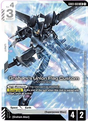 Image for Graham's Union Flag Custom (GD03-069) (Steel Requiem) - Gundam Card Game