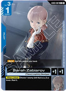Image for Sarah Zabiarov (GD03-087) (Steel Requiem) - Gundam Card Game