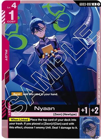 Nyaan (GD03-092) (Steel Requiem)