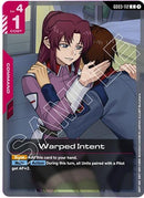 Image for Warped Intent (GD03-112) (Steel Requiem) - Gundam Card Game